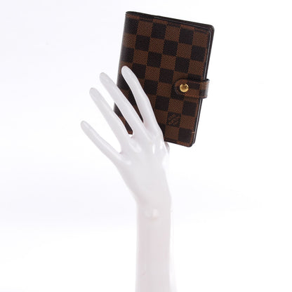 Louis Vuitton Damier Ebene Small Ring Agenda Cover 2 of 7