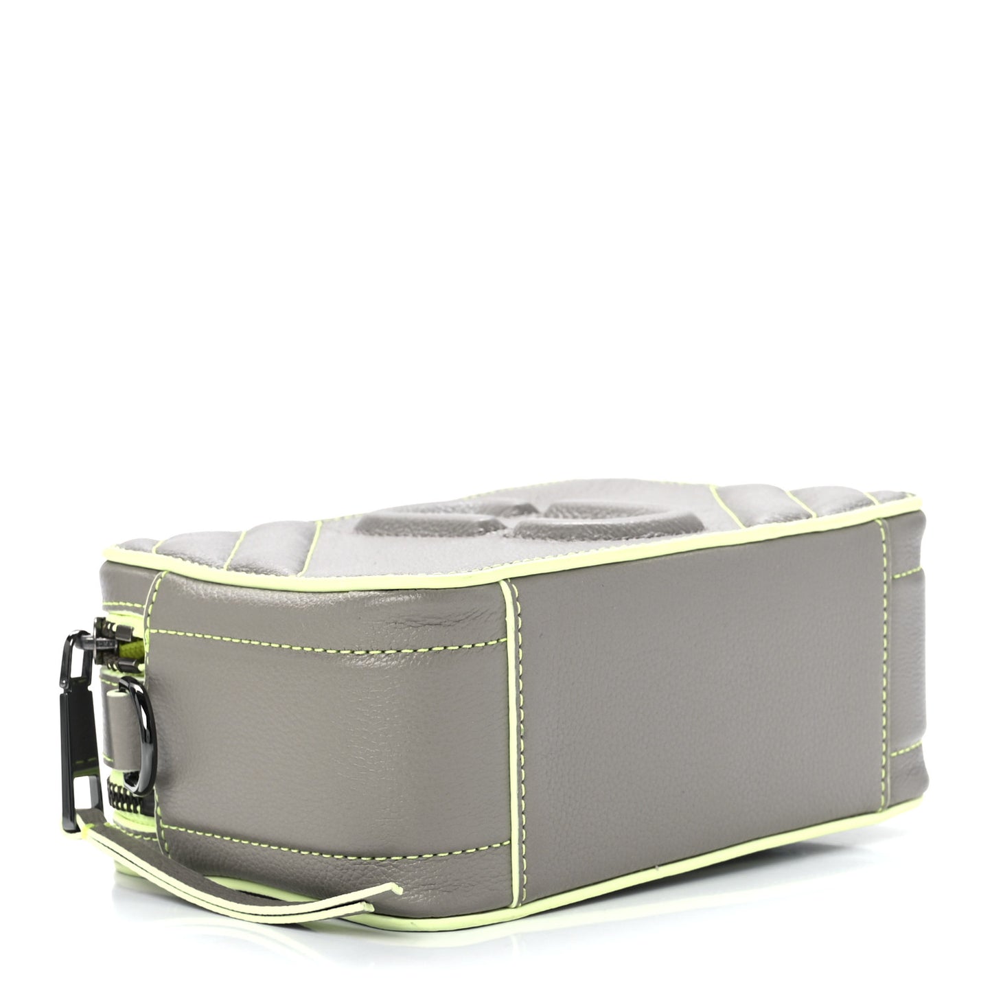 Calfskin Quilted The Moto Shot 21 Bag Moon Rock