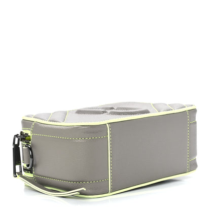 Marc Jacobs Calfskin Quilted The Moto Shot 21 Bag Moon Rock 4 of 14