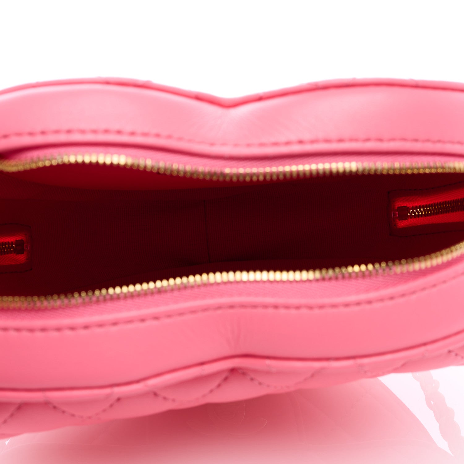 Chanel Lambskin Quilted CC In Love Heart Bag Pink 5 of 8