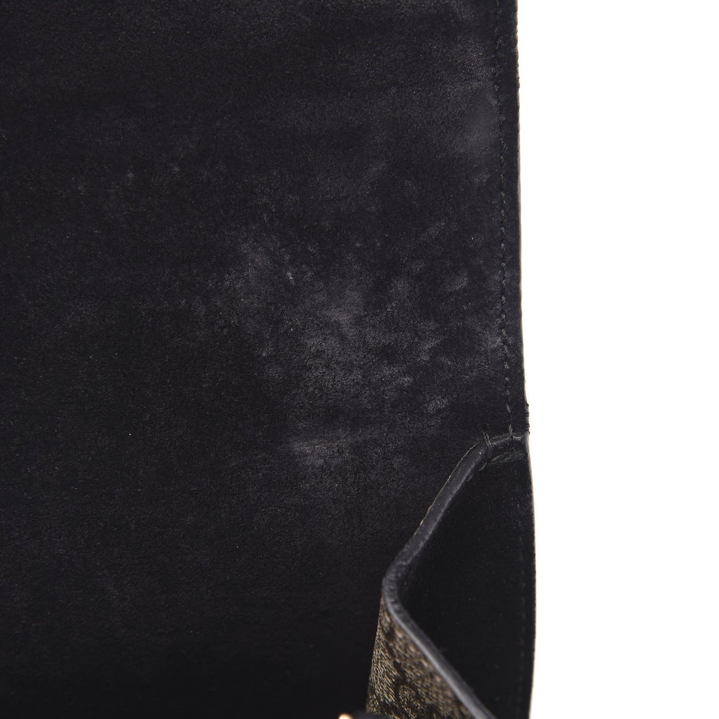 GG Supreme Monogram Small Dionysus Shoulder Bag Black
