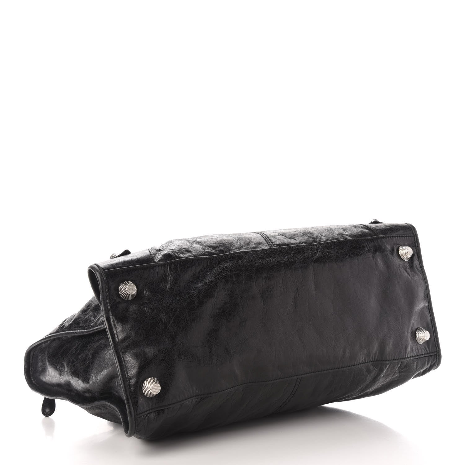 Balenciaga Agneau Giant 21 Silver Hardware Work Black 5 of 15