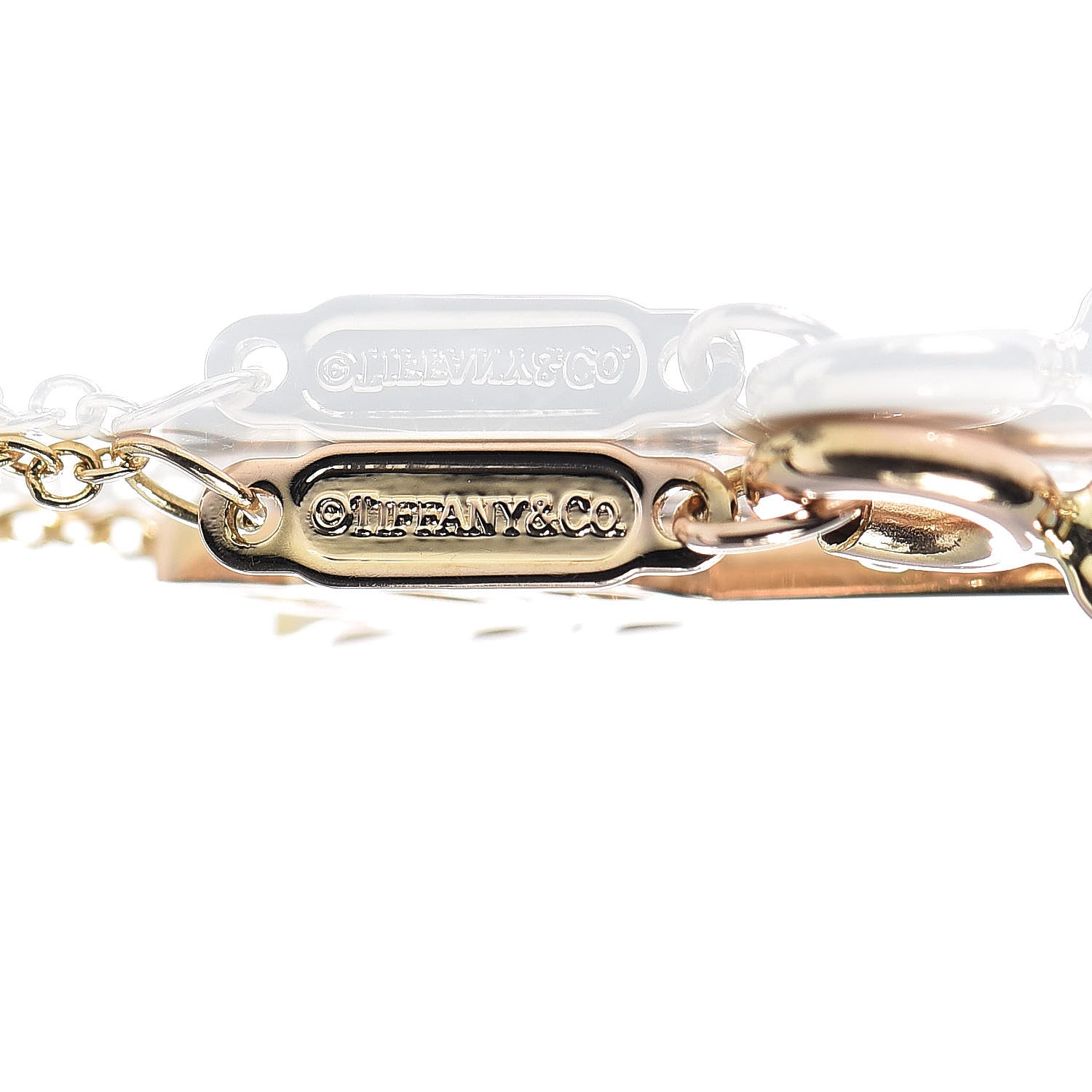 Tiffany 18K Rose Gold Diamond Arrow Bracelet 5 of 6
