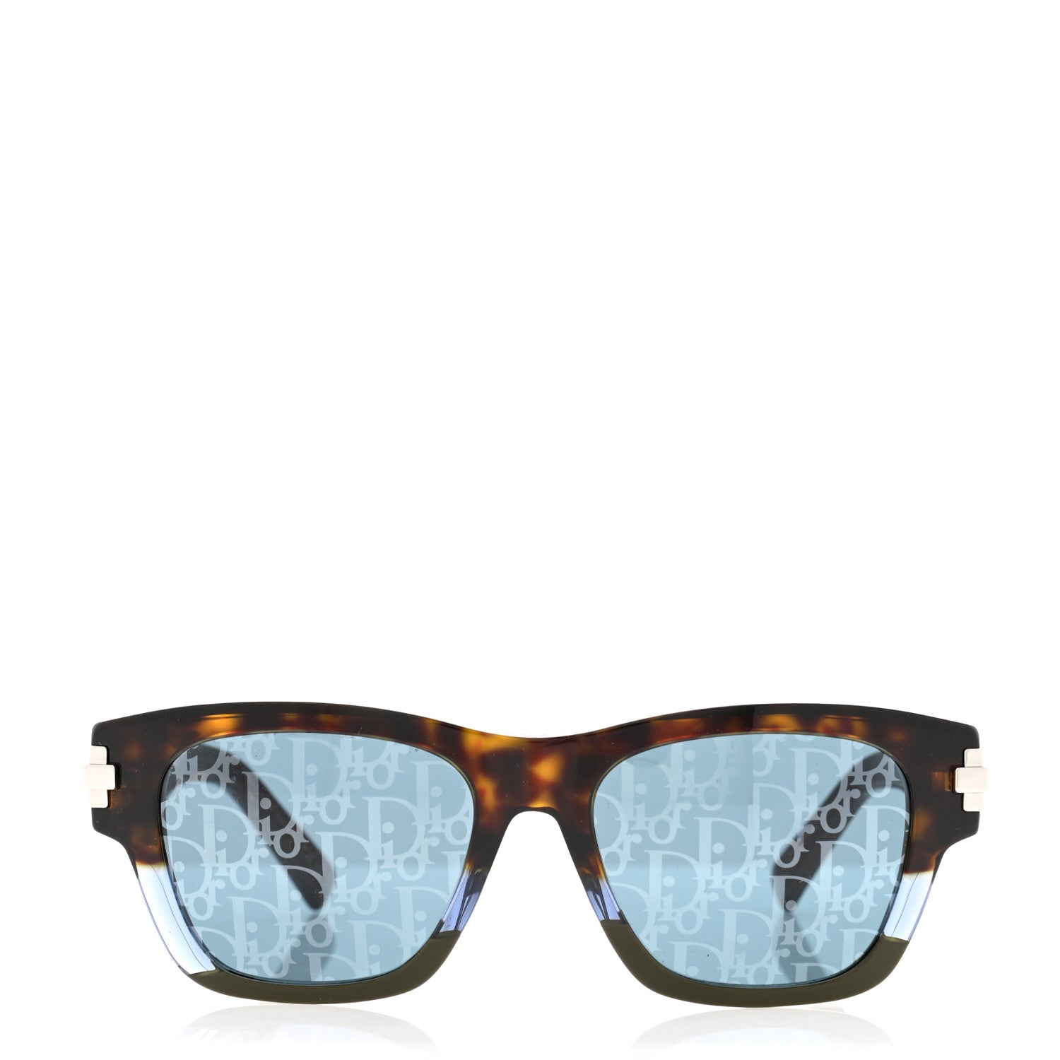 Christian Dior Acetate DiorBlackSuit XL S2U Oblique Sunglasses Blue Tortoise 2 of 8