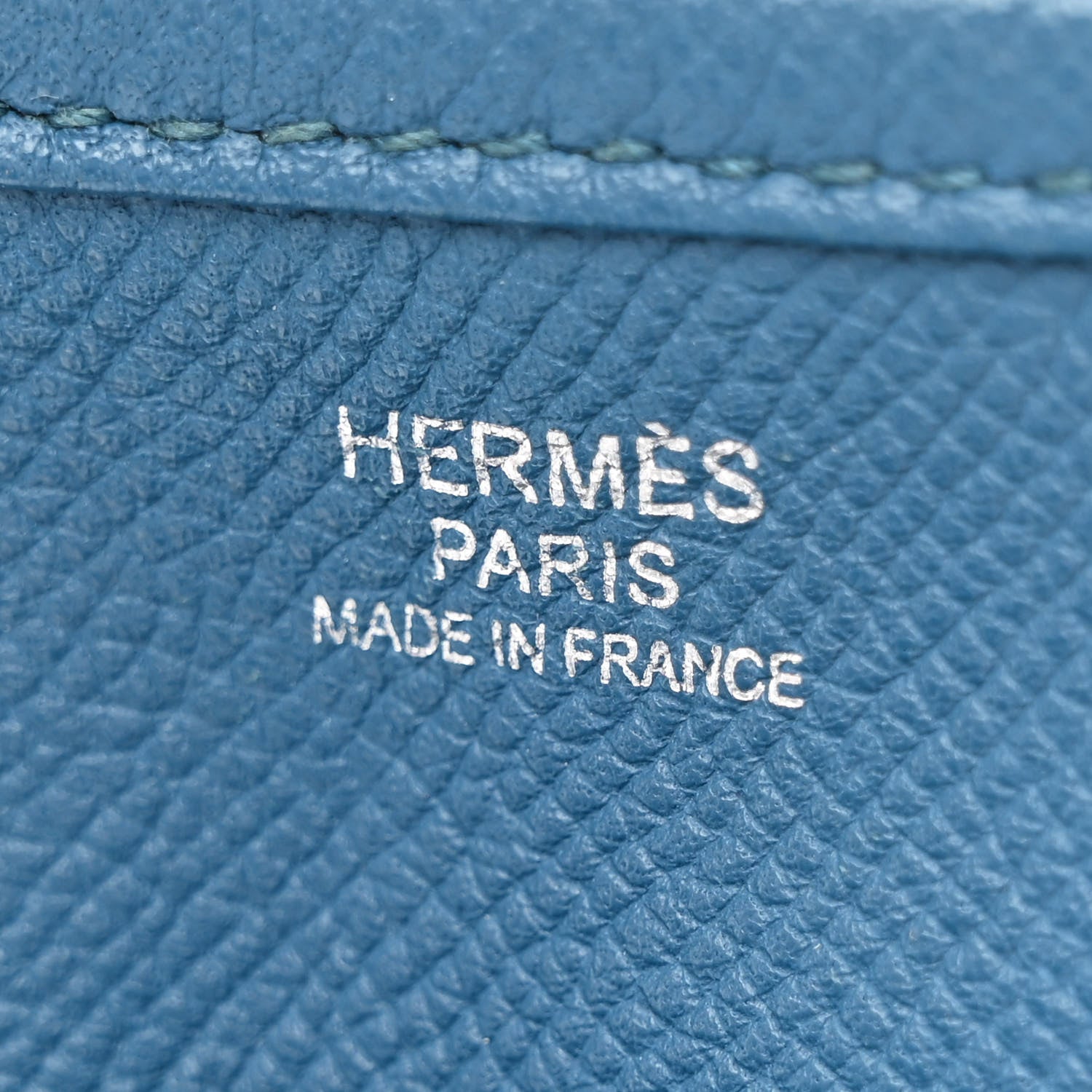 Hermes Epsom Evelyne PM Cobalt 6 of 12