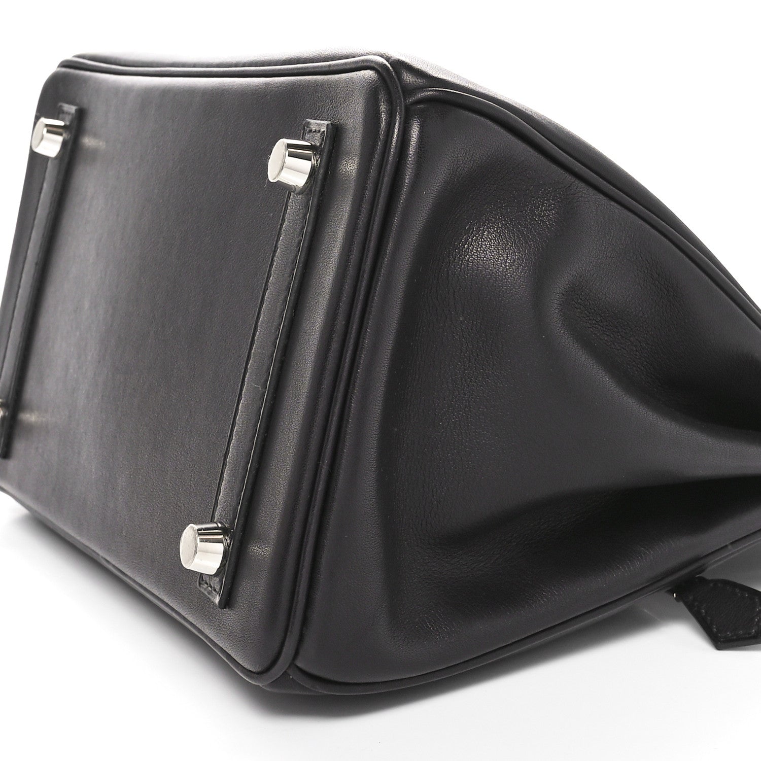 Hermes Veau Volupto Rock Birkin 25 Black 10 of 11