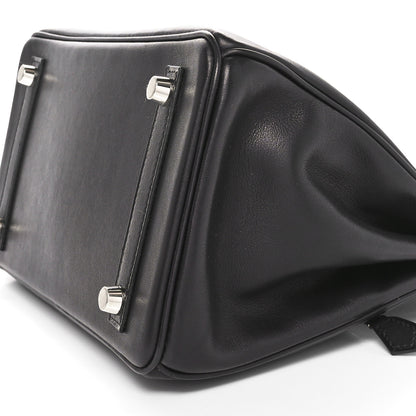 Hermes Veau Volupto Rock Birkin 25 Black 10 of 11