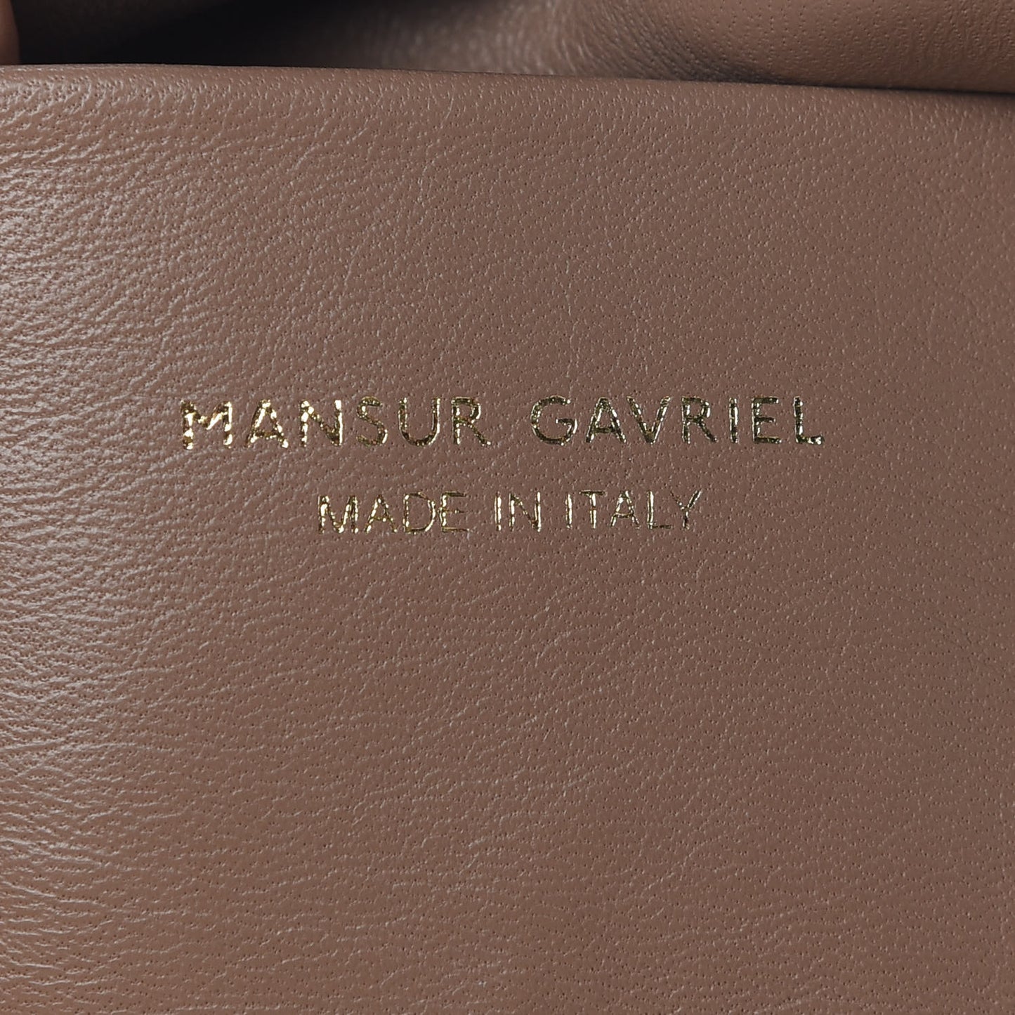 Lambskin Cloud Clutch Biscotto