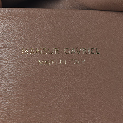 Mansur Gavriel Lambskin Cloud Clutch Biscotto 7 of 10