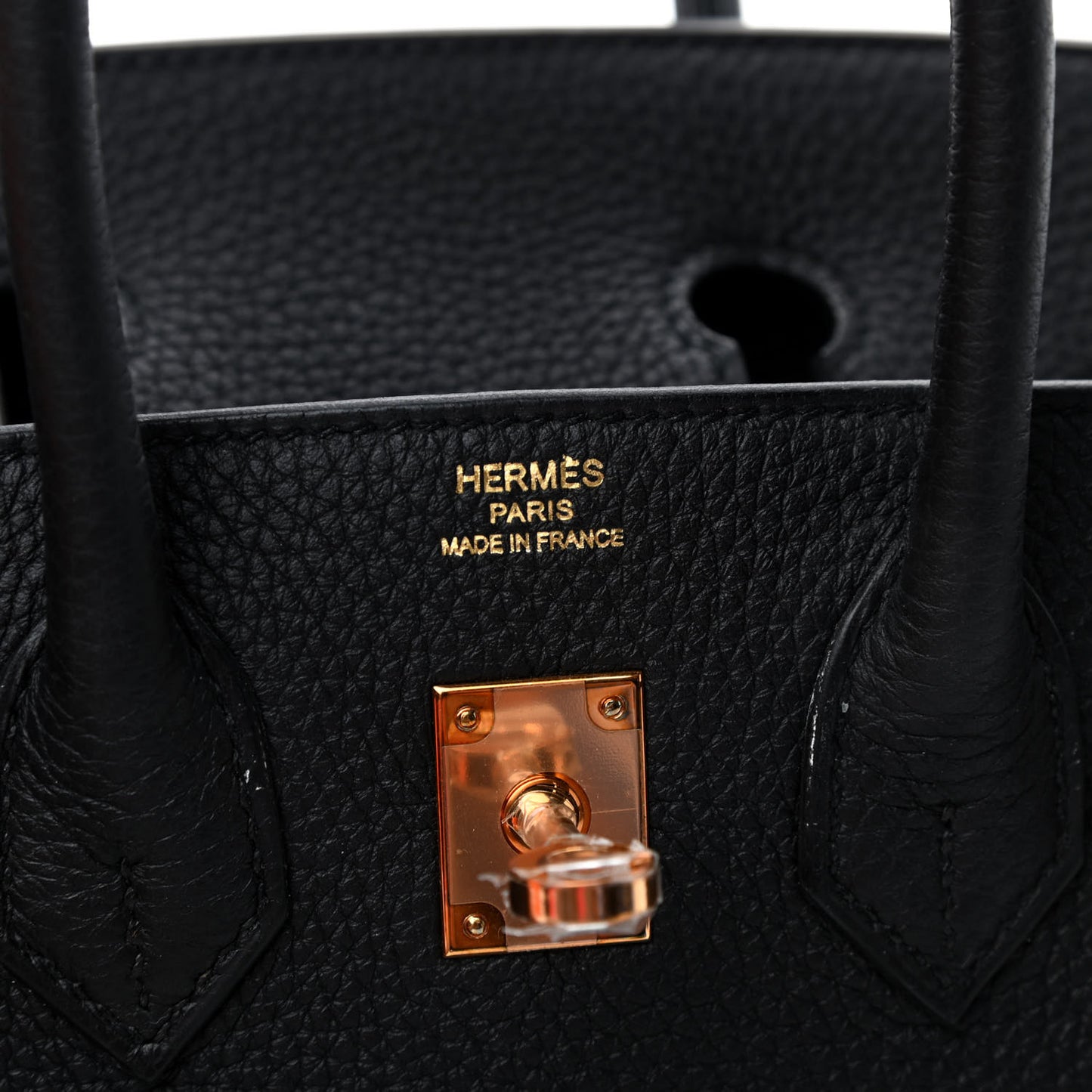 Togo Birkin 25 Black