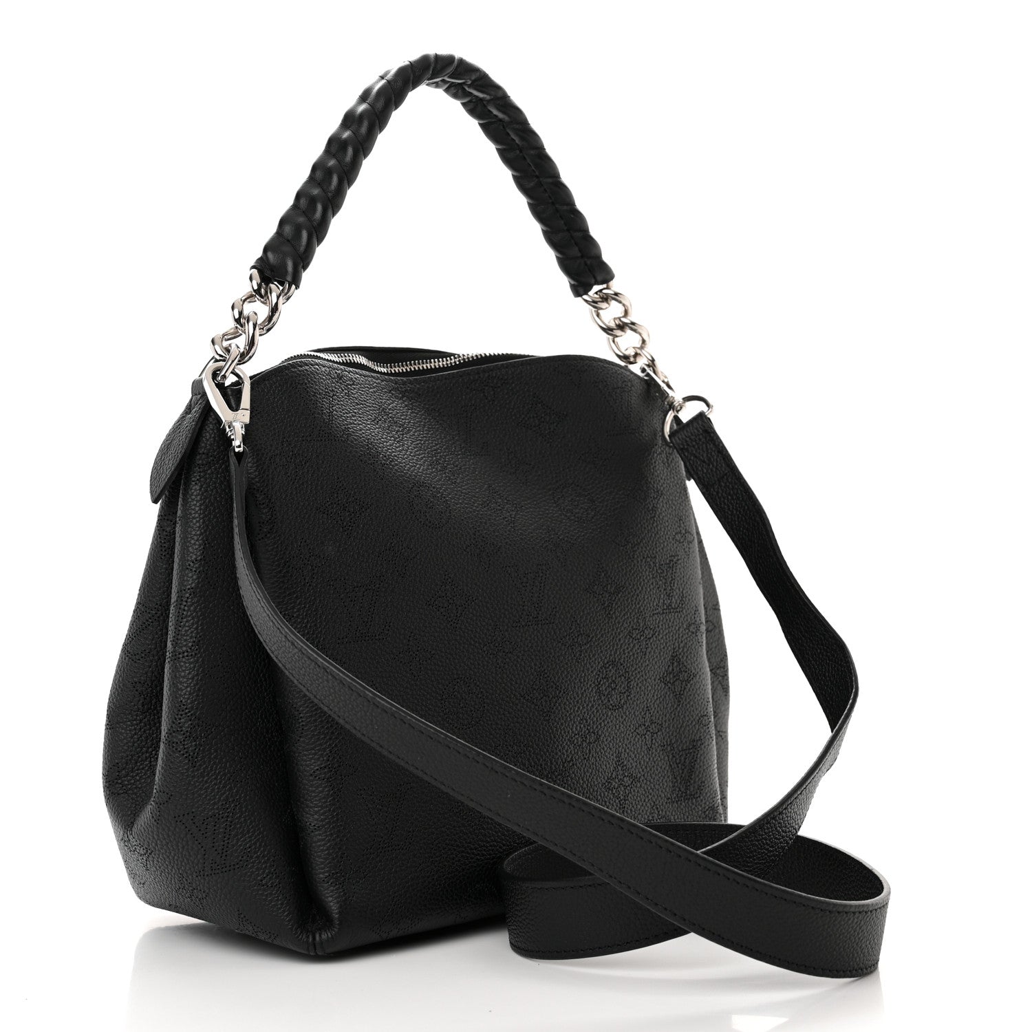 Louis Vuitton Mahina Babylone Chain BB Black 3 of 11