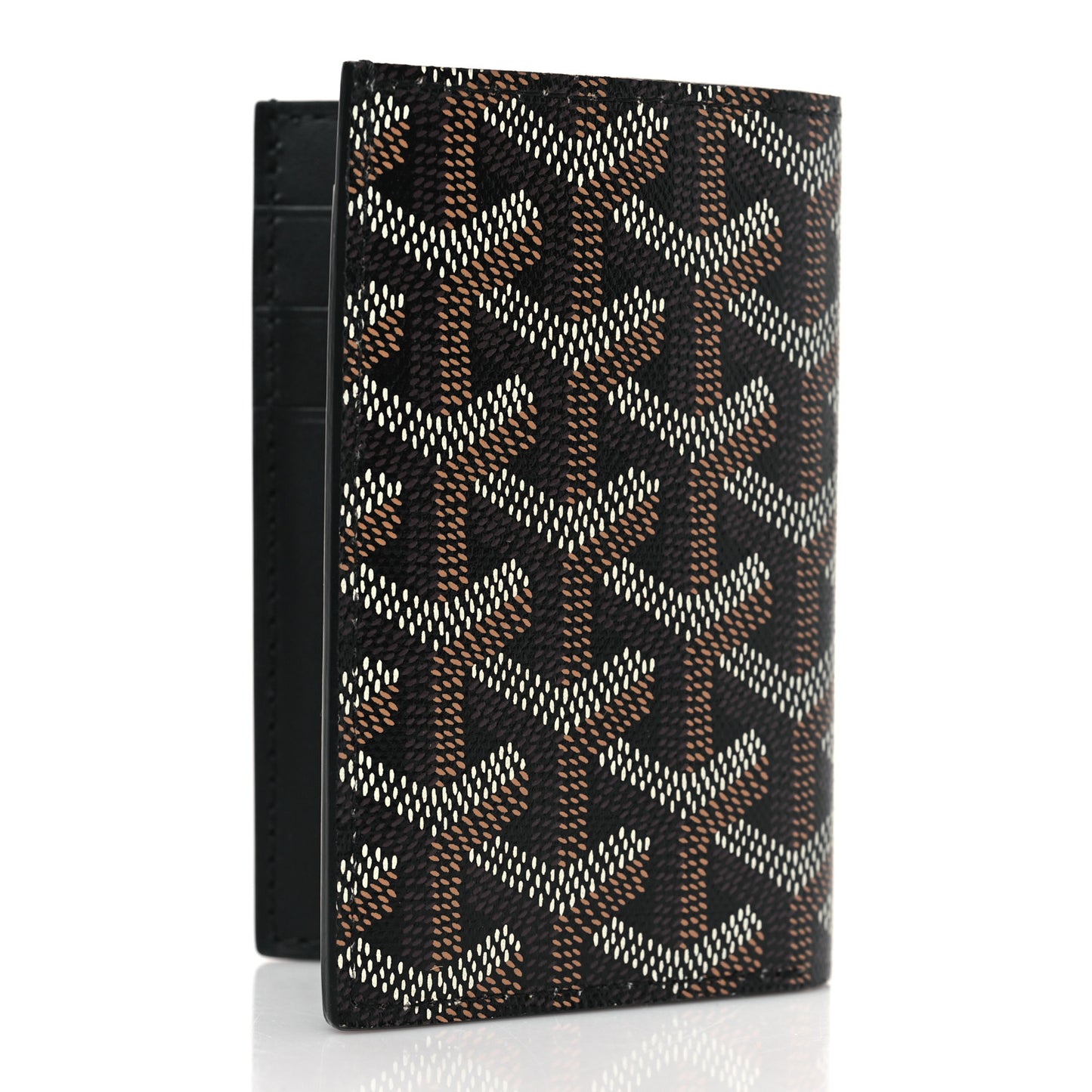 Goyardine Saint Pierre Card Holder Black