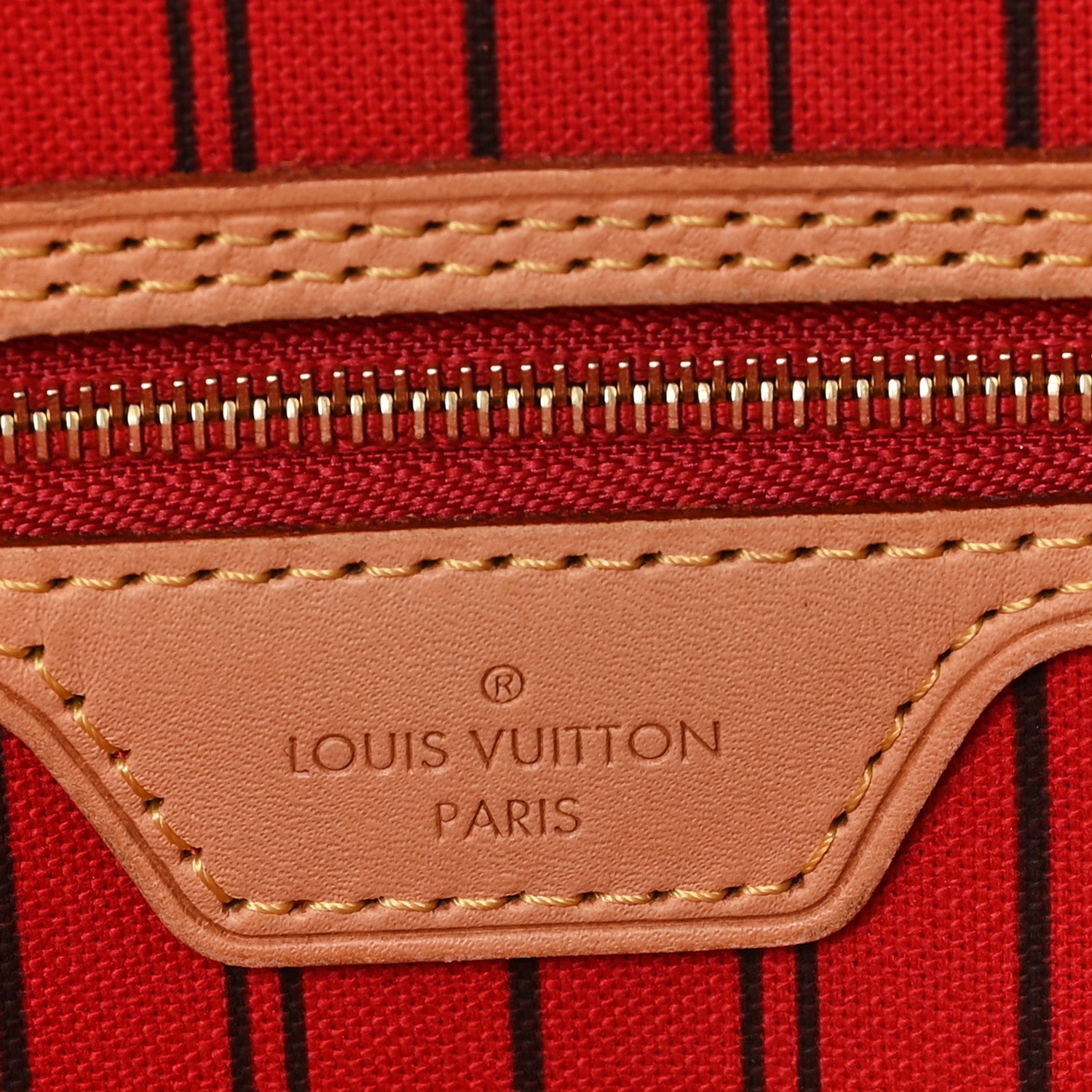 Louis Vuitton Monogram Neo Neverfull MM Cherry 6 of 9