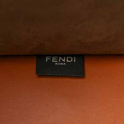 Fendi Vitello King Plexiglass Medium Fendi Sunshine Shopper Tote Cuoio 7 of 16