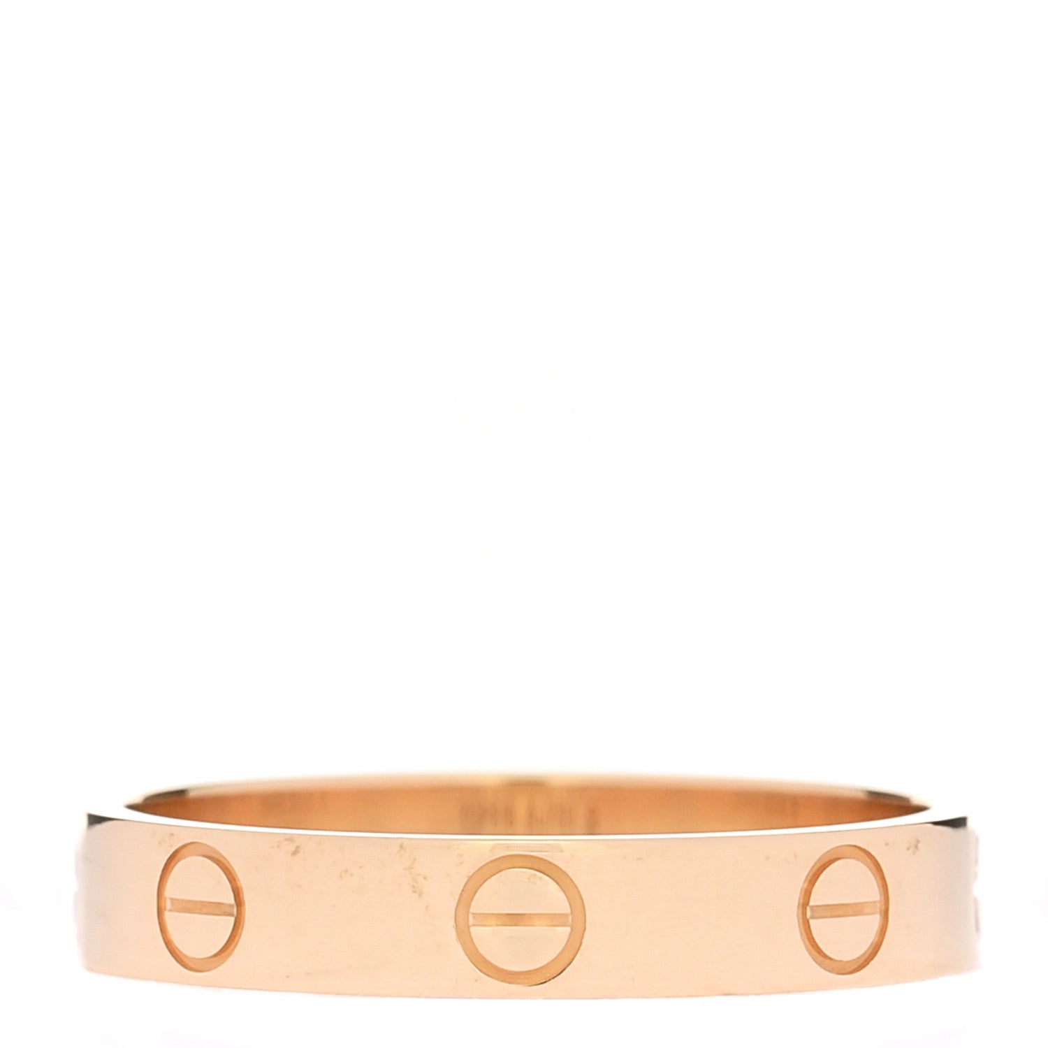 Cartier 18K Yellow Gold 3.5mm LOVE Wedding Band Ring 57 8 3 of 5