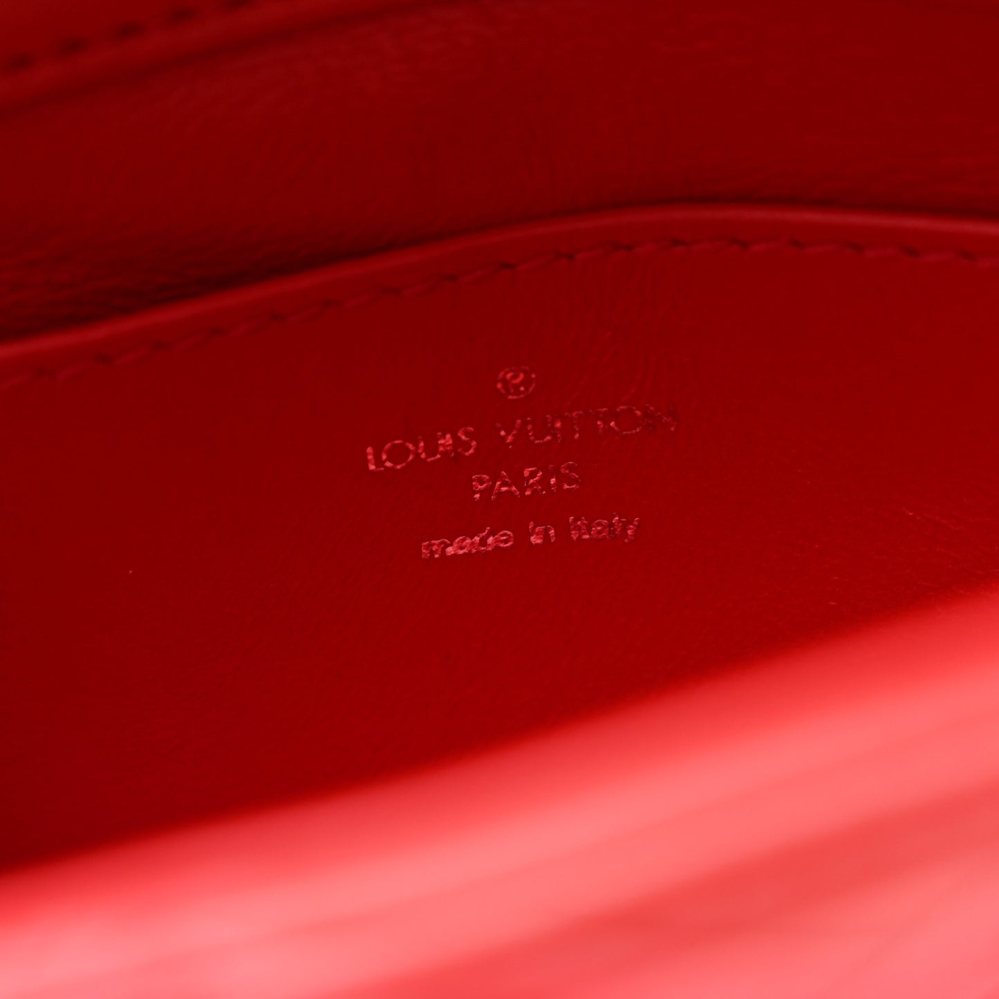 Lambskin Malletage GO-14 Mini Red