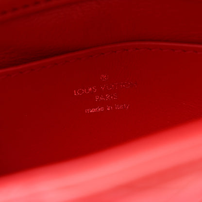 Louis Vuitton Lambskin Malletage GO-14 Mini Red 7 of 12