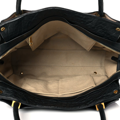 Chloe Pebbled Calfskin Dree Shoulder Bag Black 4 of 9