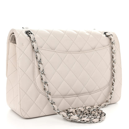 Chanel Quilted Jumbo Double Flap Ivory 3 of 11
