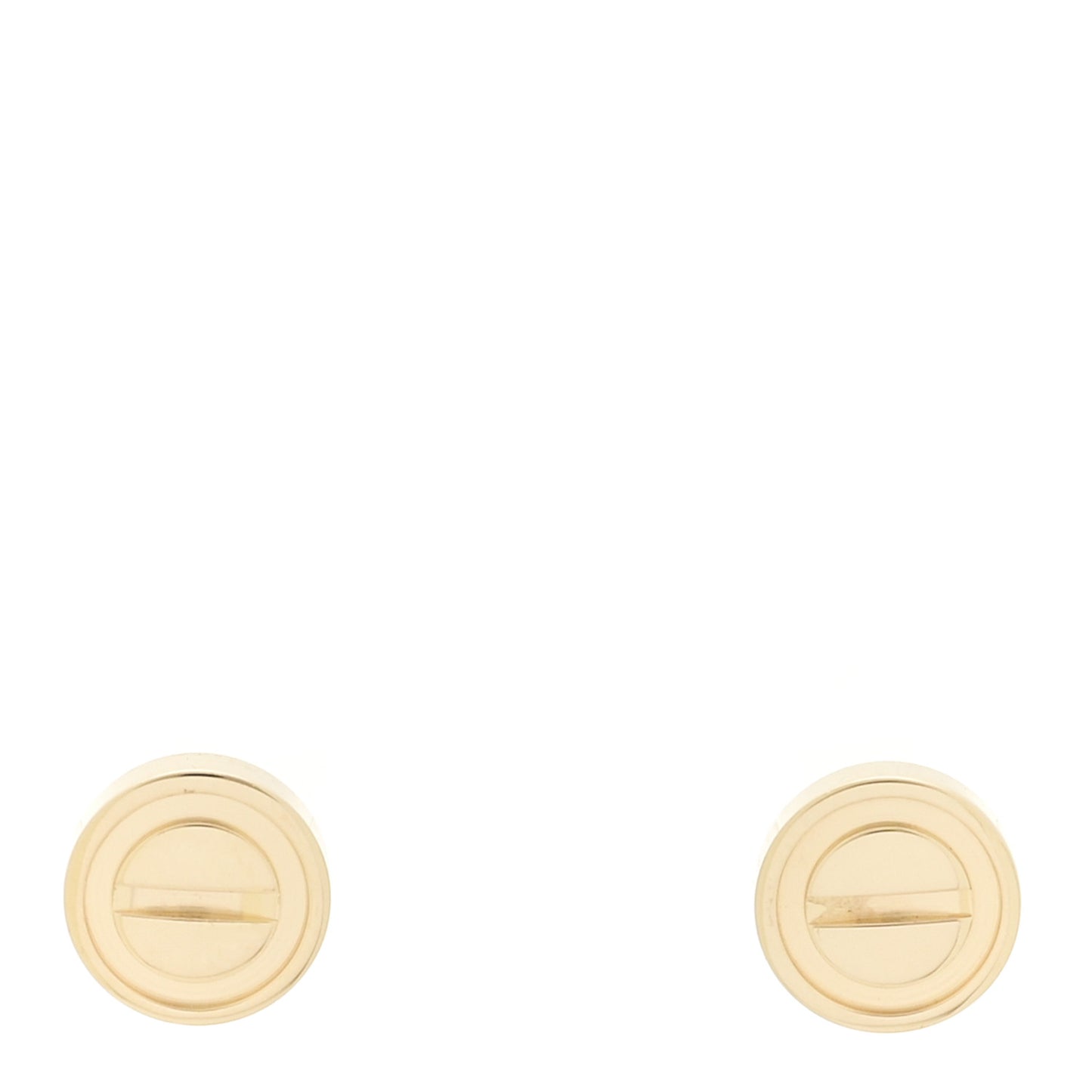 18K Yellow Gold LOVE Earrings