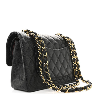 Chanel Caviar Quilted Small Double Flap Black 3 of 11