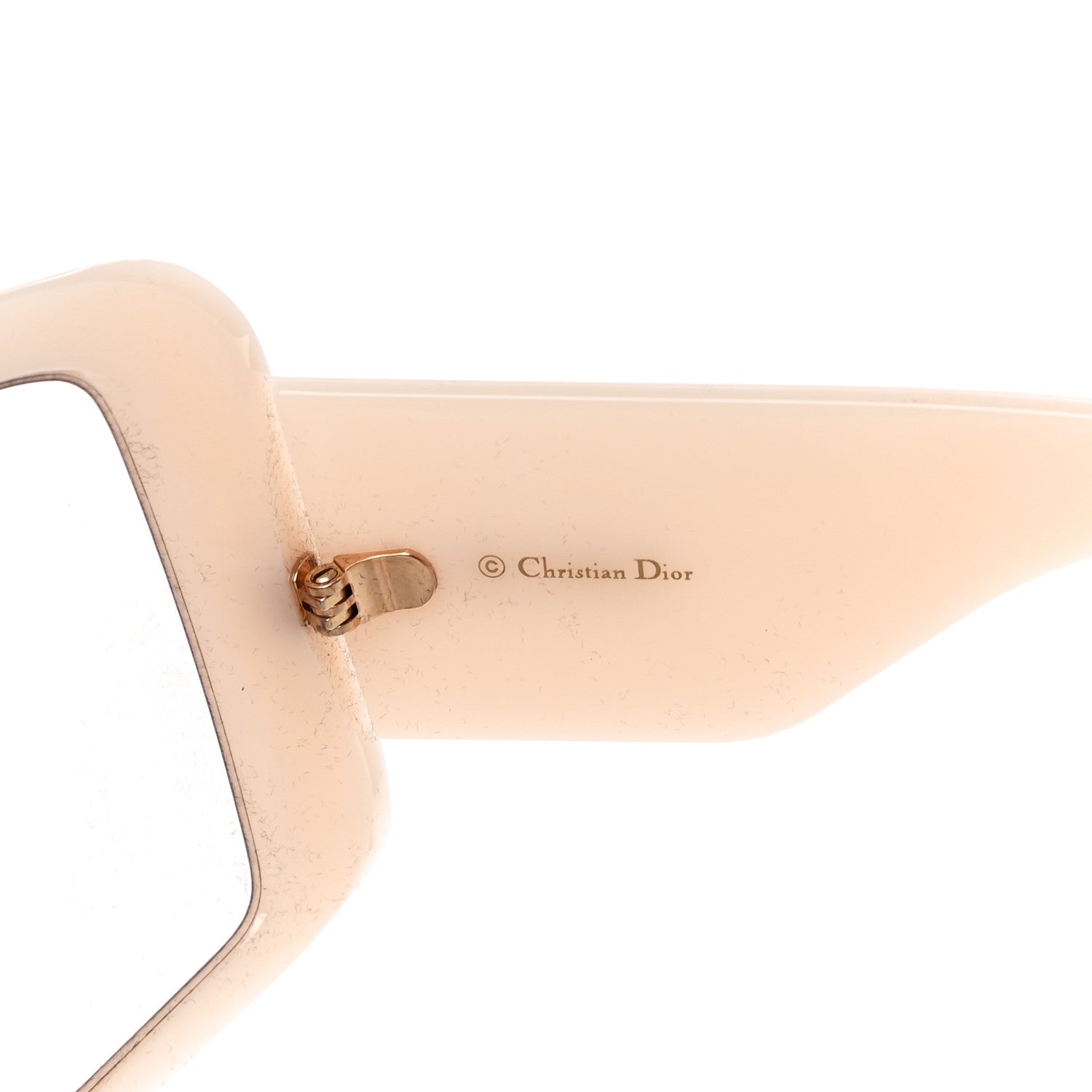 Christian Dior Acetate DiorSo Light 1 Shield Sunglasses Ivory 6 of 9