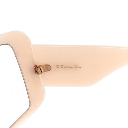 Christian Dior Acetate DiorSo Light 1 Shield Sunglasses Ivory 6 of 9