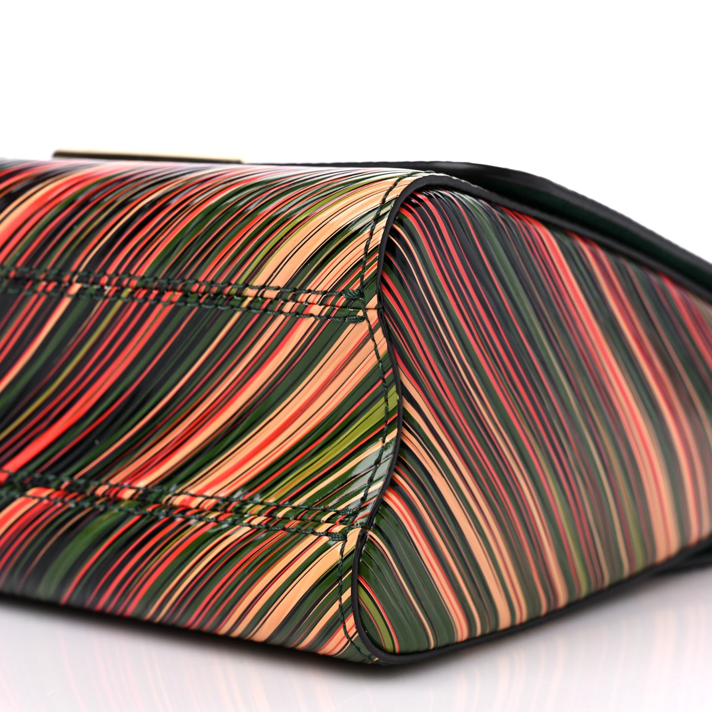 Epi Tropical Twist Shoulder Bag MM Rose Beige