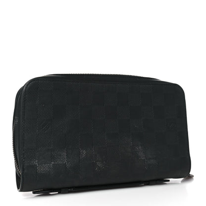 Louis Vuitton Damier Infini Zippy XL Wallet Onyx 3 of 11