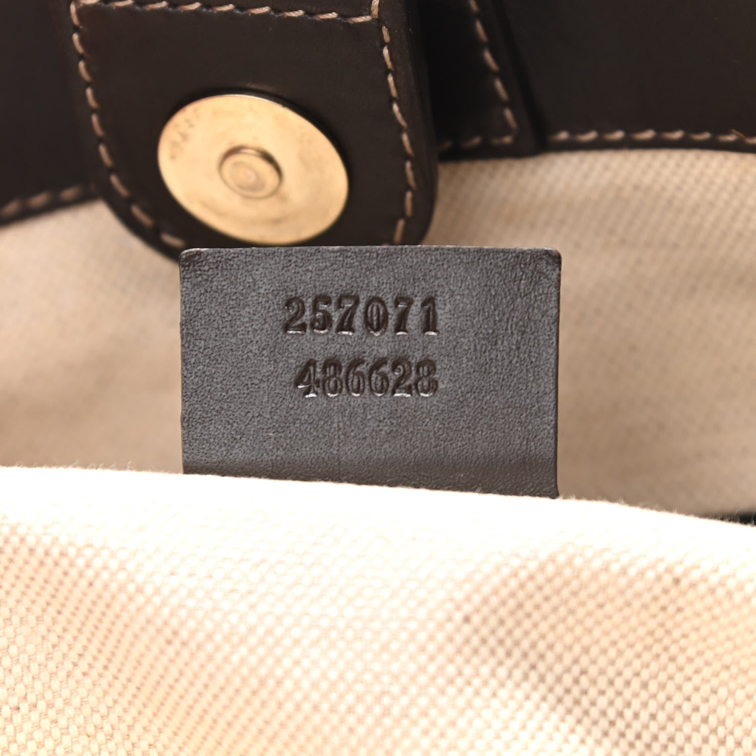 Gucci Monogram Lovely Heart Top Handle Dark Brown 7 of 14
