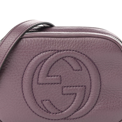Gucci Pebbled Calfskin Children's Mini Soho Disco Messenger Bag Peonia Flower 8 of 14