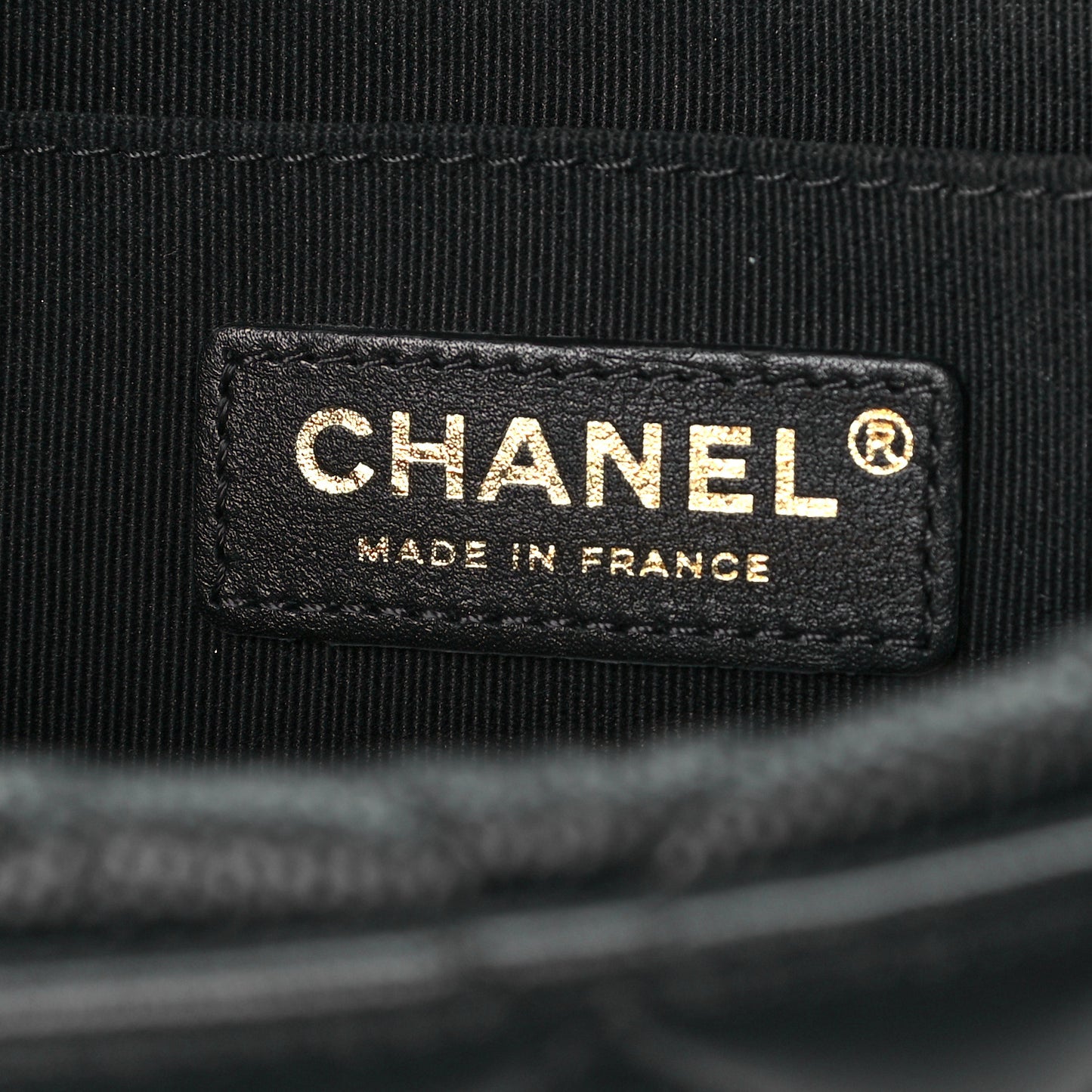 Caviar Calfskin Quilted Top Handle Flap Black