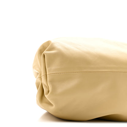 Bottega Veneta Smooth Butter Calf The Pouch Oversized Clutch Tapioca 9 of 10