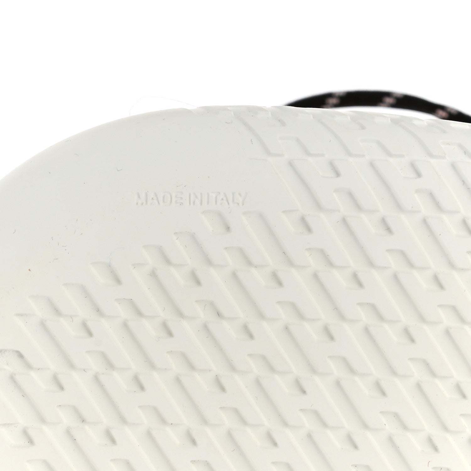 Hermes Technical Canvas Calfskin Mens Duel Sneakers 45 White Black 6 of 8