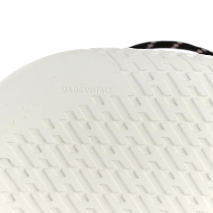 Hermes Technical Canvas Calfskin Mens Duel Sneakers 45 White Black 6 of 8