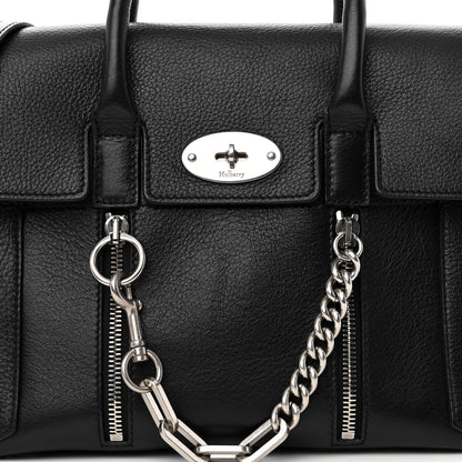 Mulberry Calfskin Zip Chain Bayswater Black 7 of 11