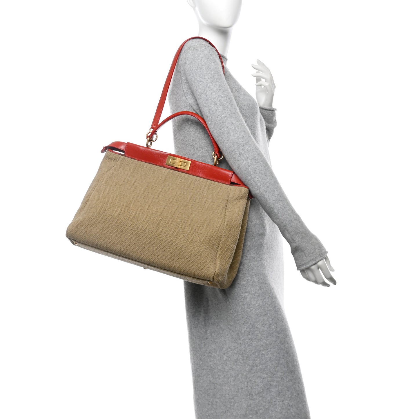 Corda Zucca Large Peekaboo Iconic Satchel Natural Pumpkin