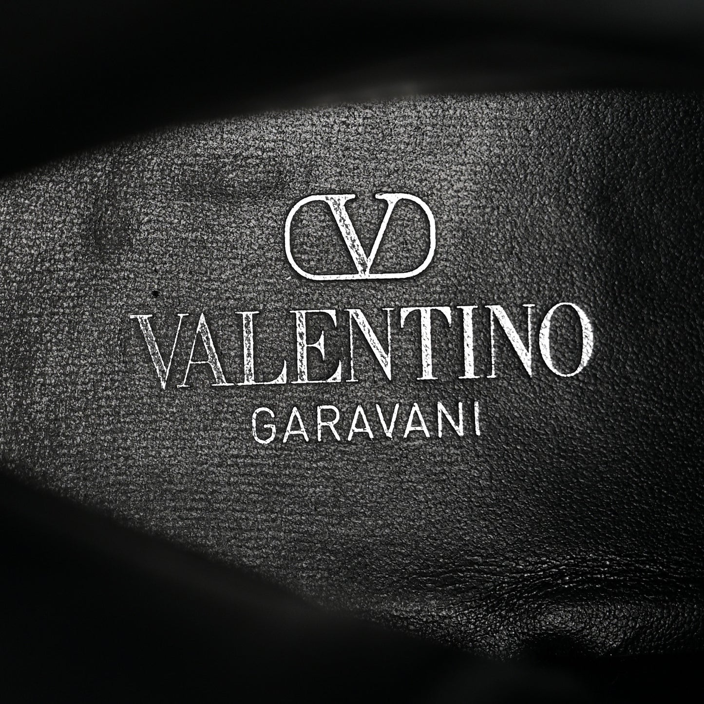 Calfskin Rockstud M-Way 50mm Combat Boots  39 Black