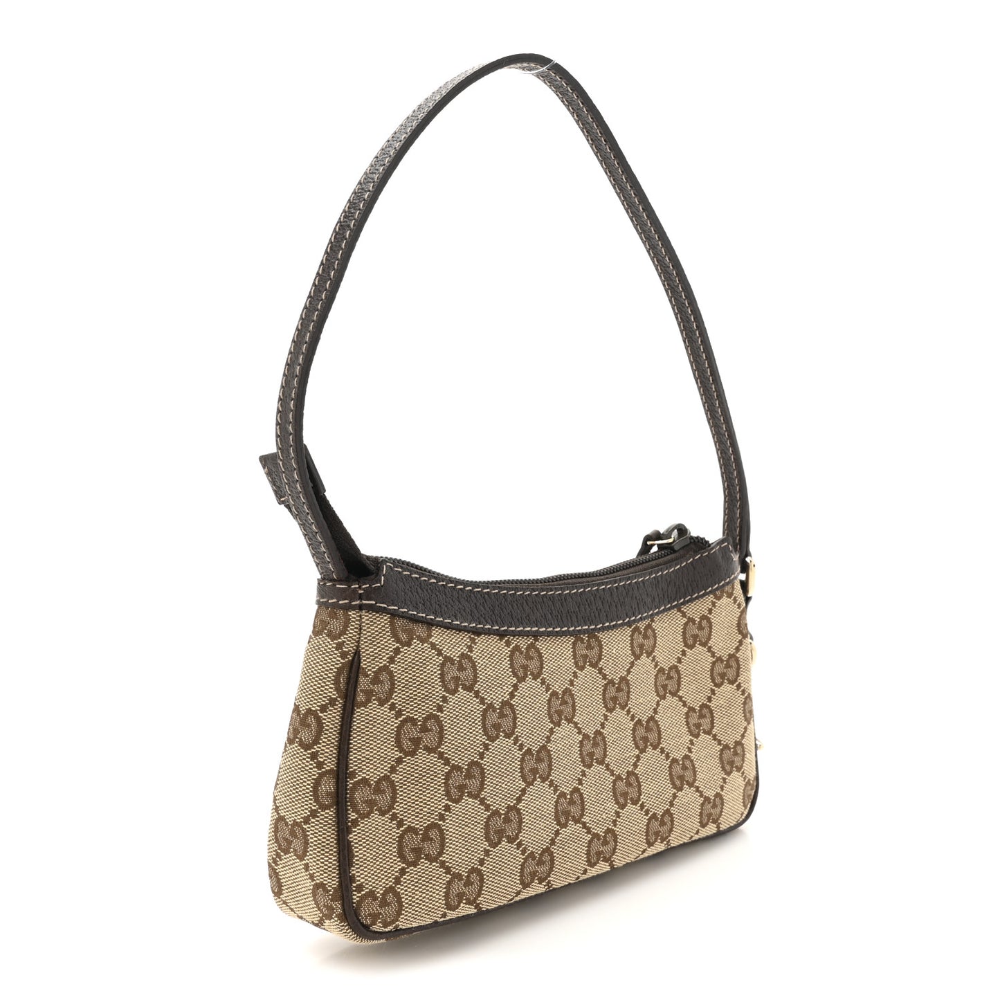Monogram Small Pochette Dark Brown