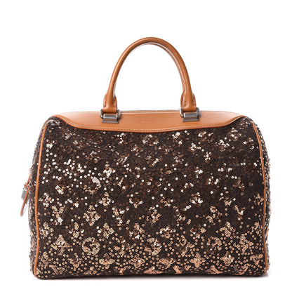 Louis Vuitton Sequin Monogram Sunshine Express Speedy Gold 1 of 20