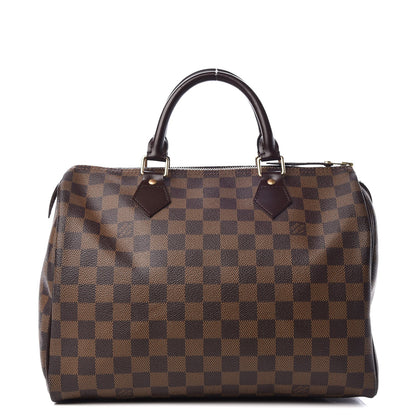 Louis Vuitton Damier Ebene Speedy 30 1 of 8