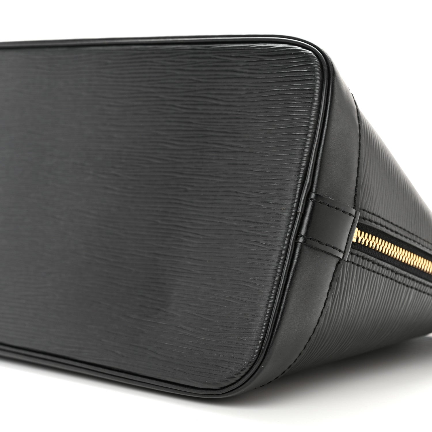 Louis Vuitton LOUIS VUITTON Epi Alma PM Black 9 of 12