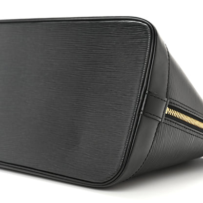 Louis Vuitton LOUIS VUITTON Epi Alma PM Black 9 of 12
