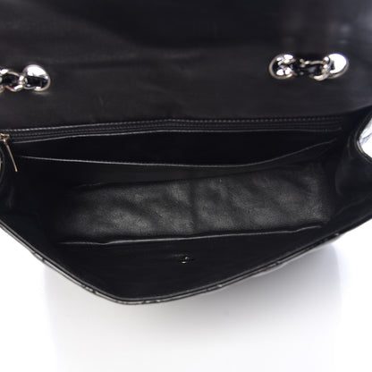 Chanel Patent Quilted Jumbo Single Flap Black 5 of 11