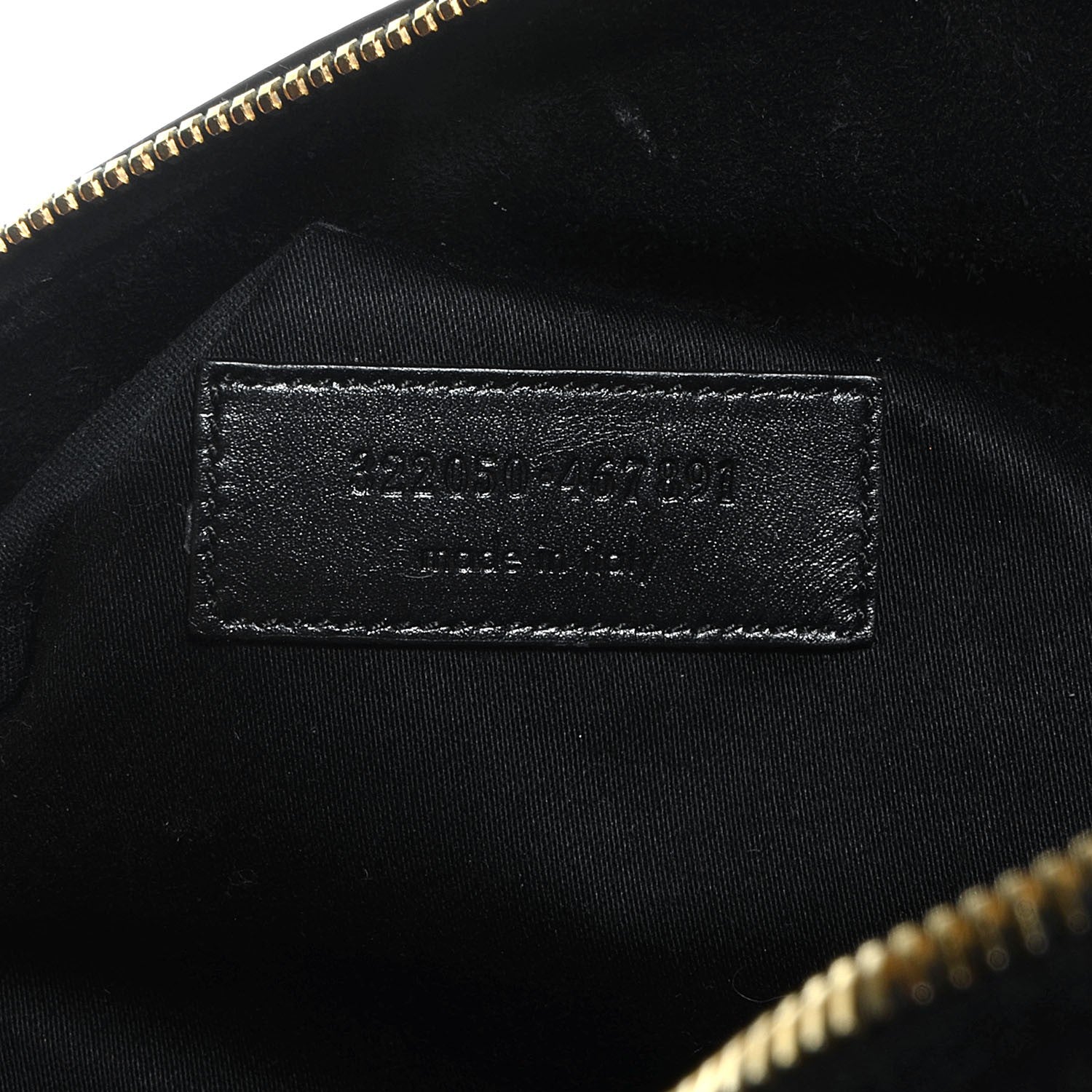 Saint Laurent Calfskin Classic Duffle 12 Black 8 of 11