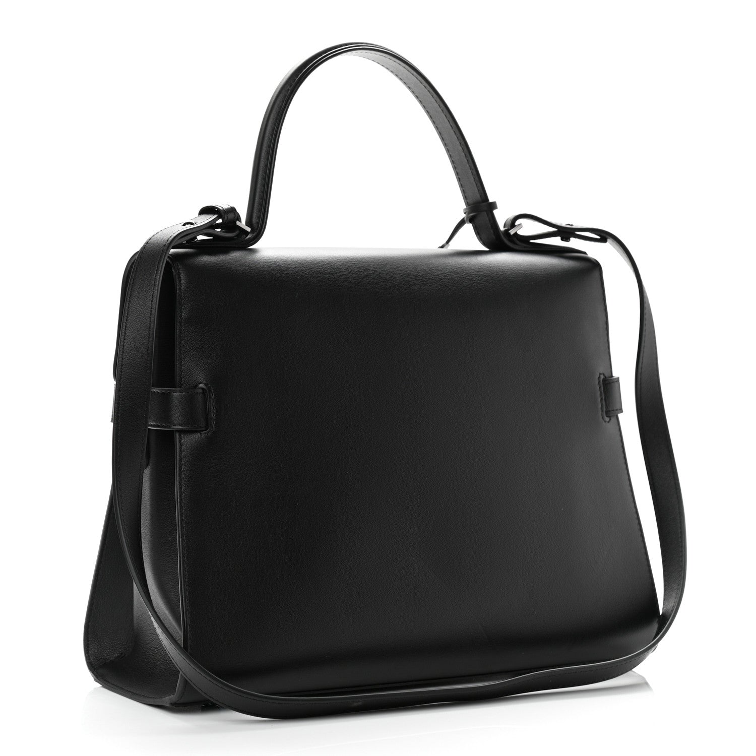 Delvaux Smooth Calfskin GM Tempete Satchel Black 3 of 12
