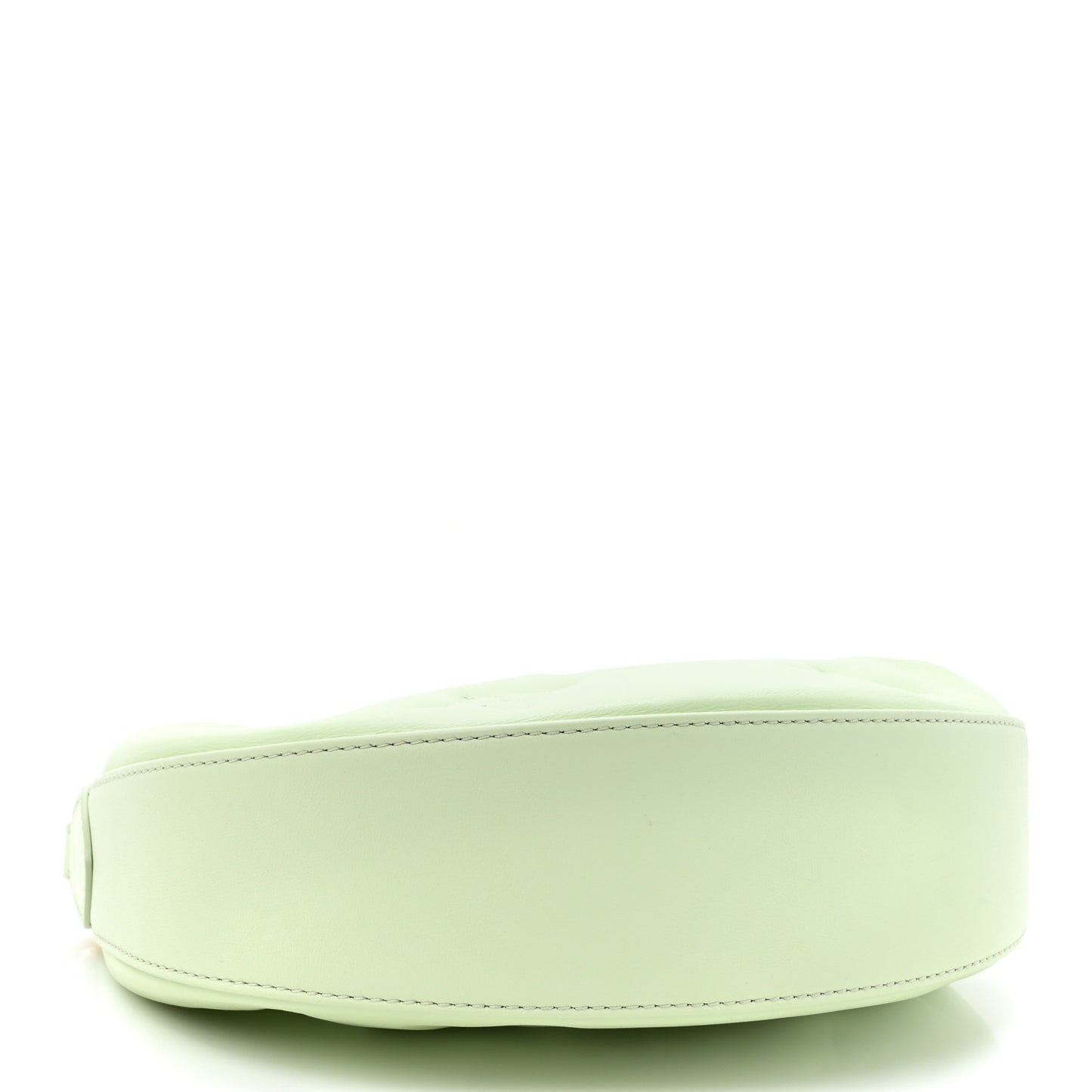 Calfskin Bubblegram Over The Moon Light Green