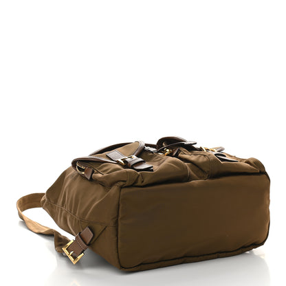 Prada Tessuto Nylon Saffiano Vela Backpack Rovere 4 of 10