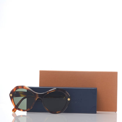 Louis Vuitton Acetate Chamade Lady Sunglasses Z2374W Tortoise 7 of 7