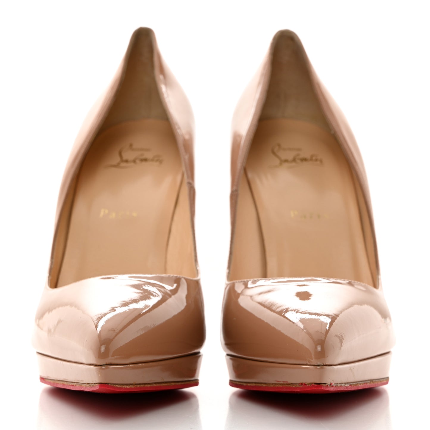 Patent Pigalle Plato 120 Pumps 40.5 Nude